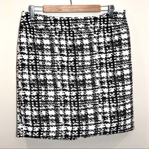 Ann Taylor Factory, Black/White Skirt, size 8